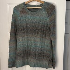 Prana Multicolor Knit Sweater